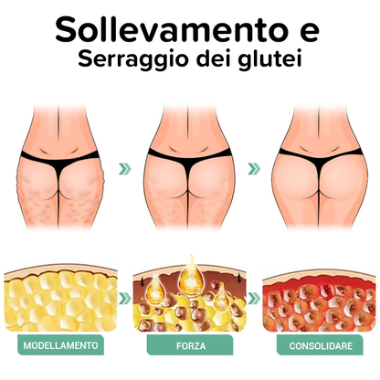 Olio liftante per glutei e torace